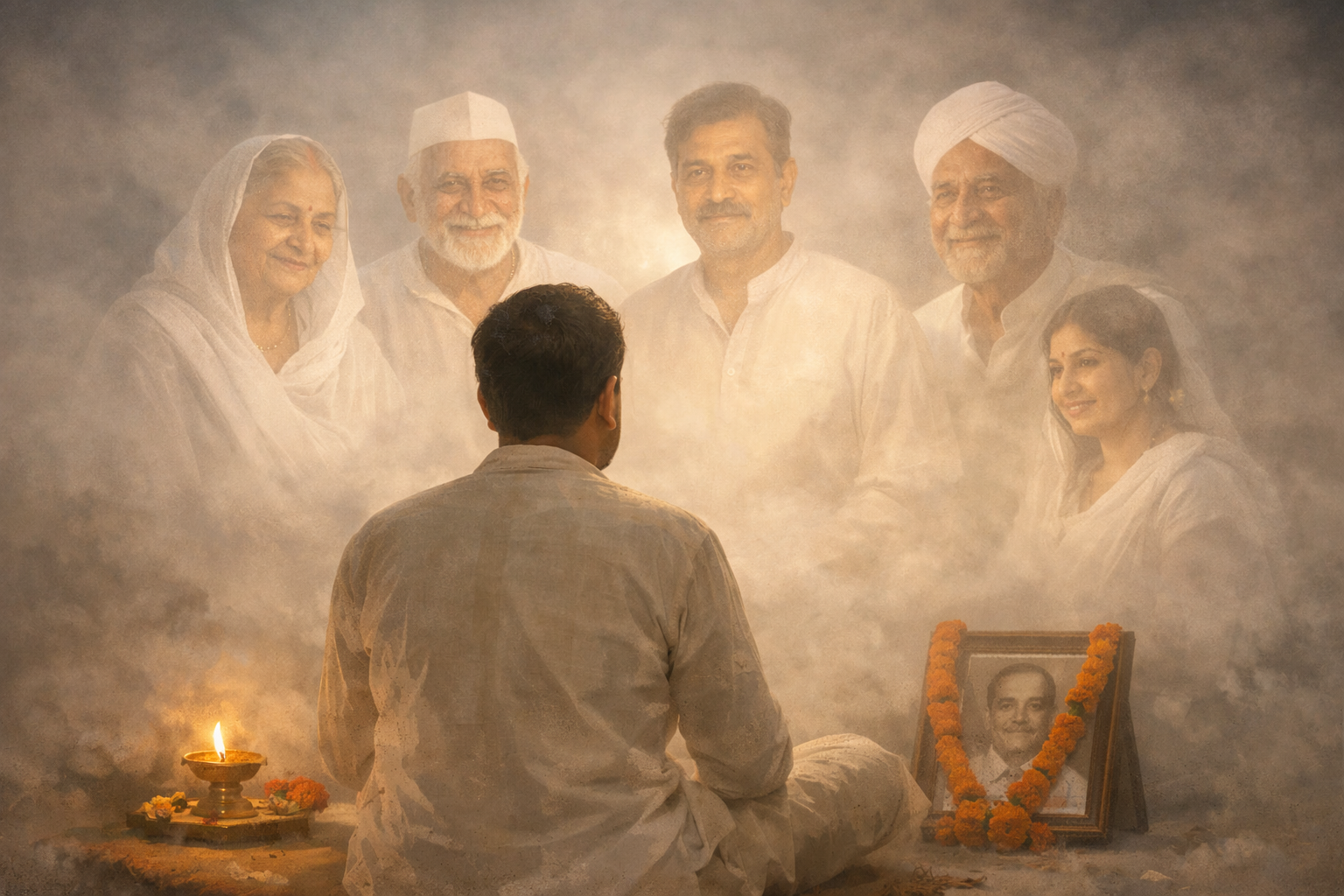 sapane mein mare hue poorvaj dekhana