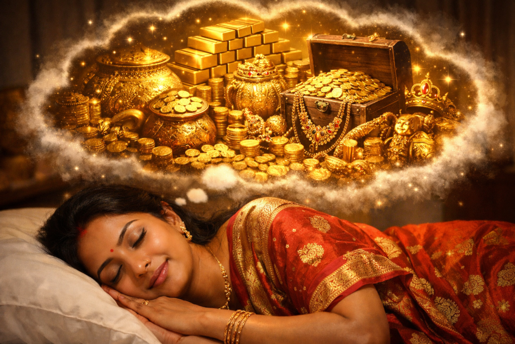 sapane mein aabhooshan dekhana