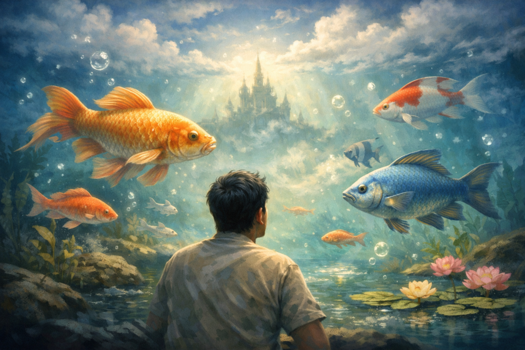 सपने में मछली पकड़ते देखना अत्यंत शुभ और फलदायक सपना माना जाता है। (sapane mein machhalee pakadate dekhana)