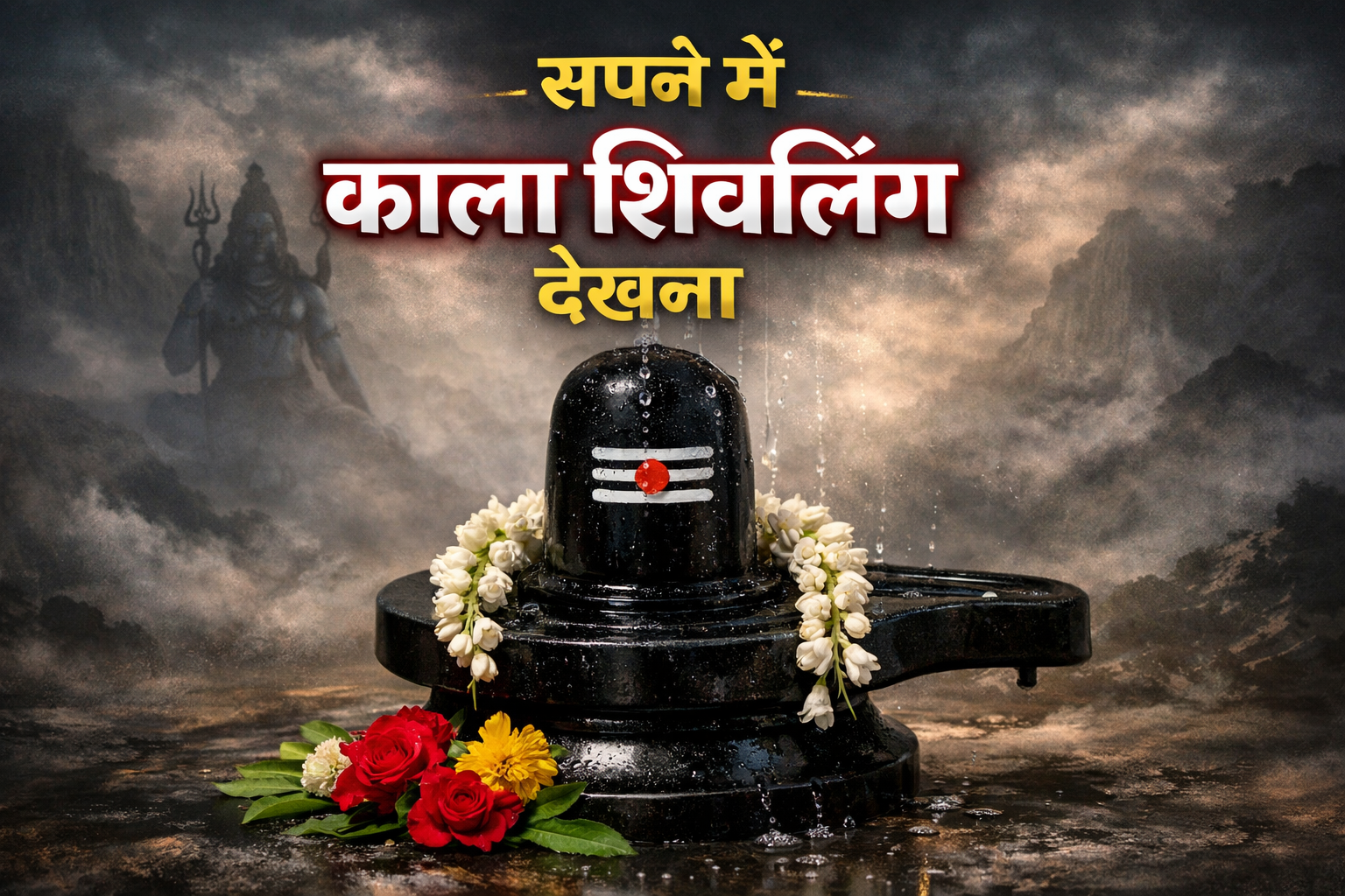 sapne me kala shivling dekhna
