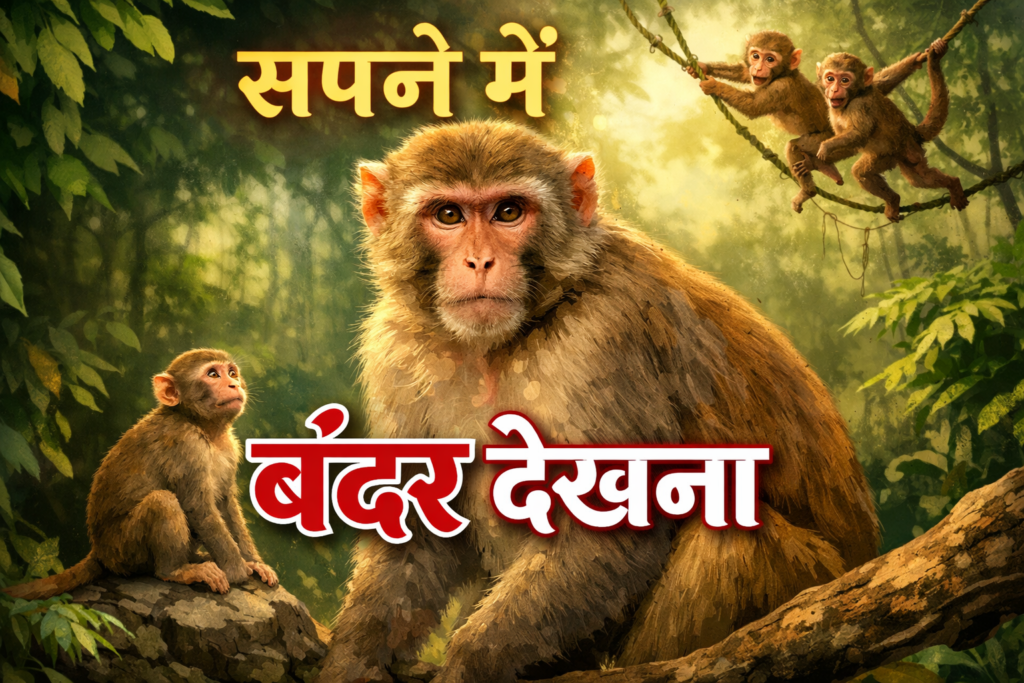 sapne me bandar dekhna | सपने में बंदर देखना का सामान्य अर्थ