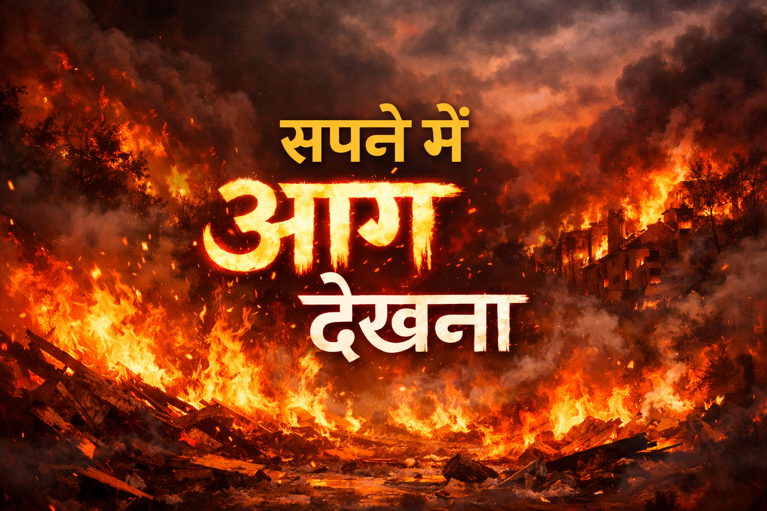 sapne me aag dekhna | सपने में आग देखने का सामान्य अर्थ