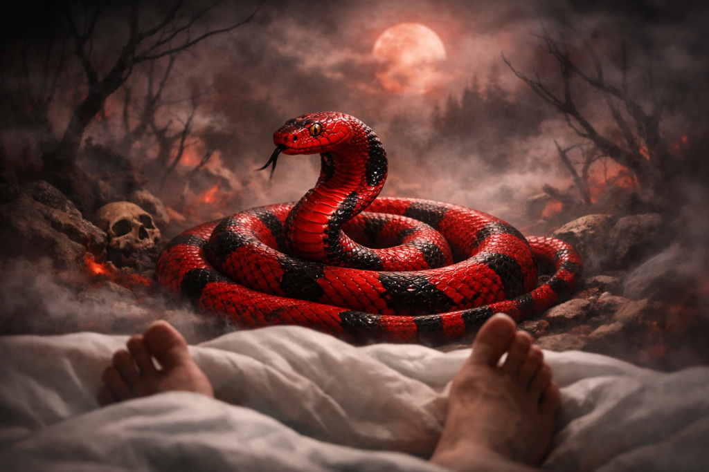 Sapne Mein Lal Saanp Dekhna