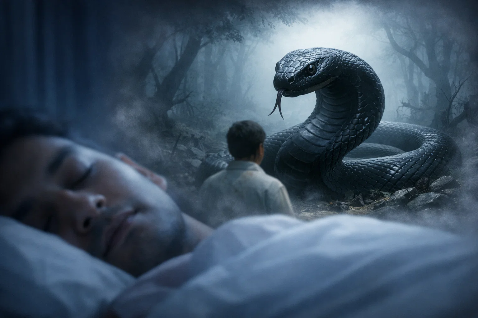 सपने में काला सांप देखना | sapane mein kaala saamp dekhana