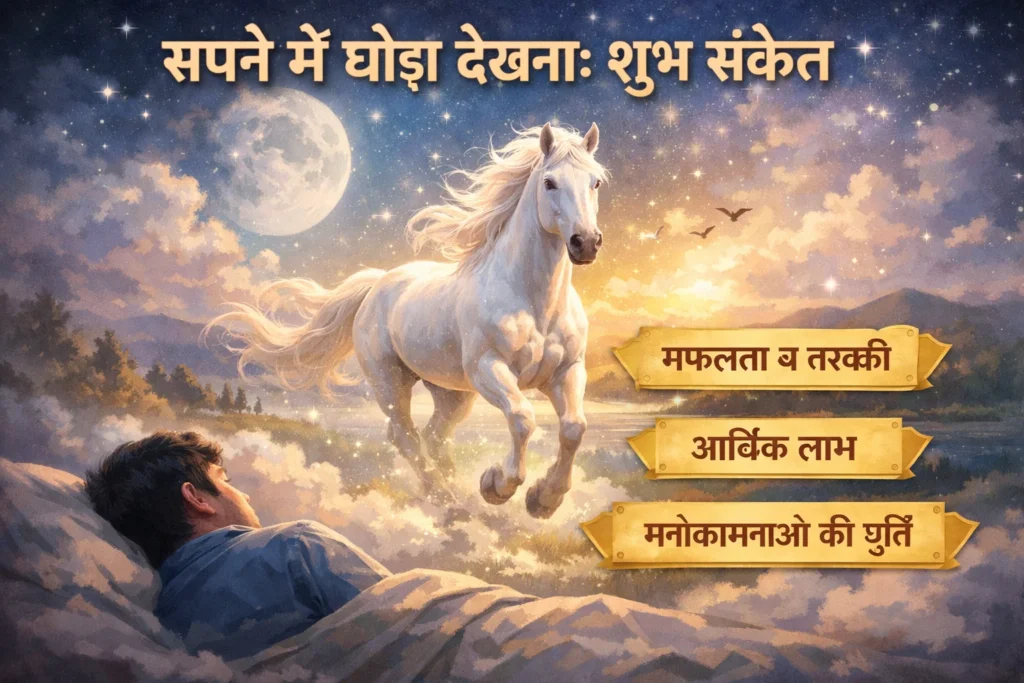 सपने में घोड़े पर सवारी करना