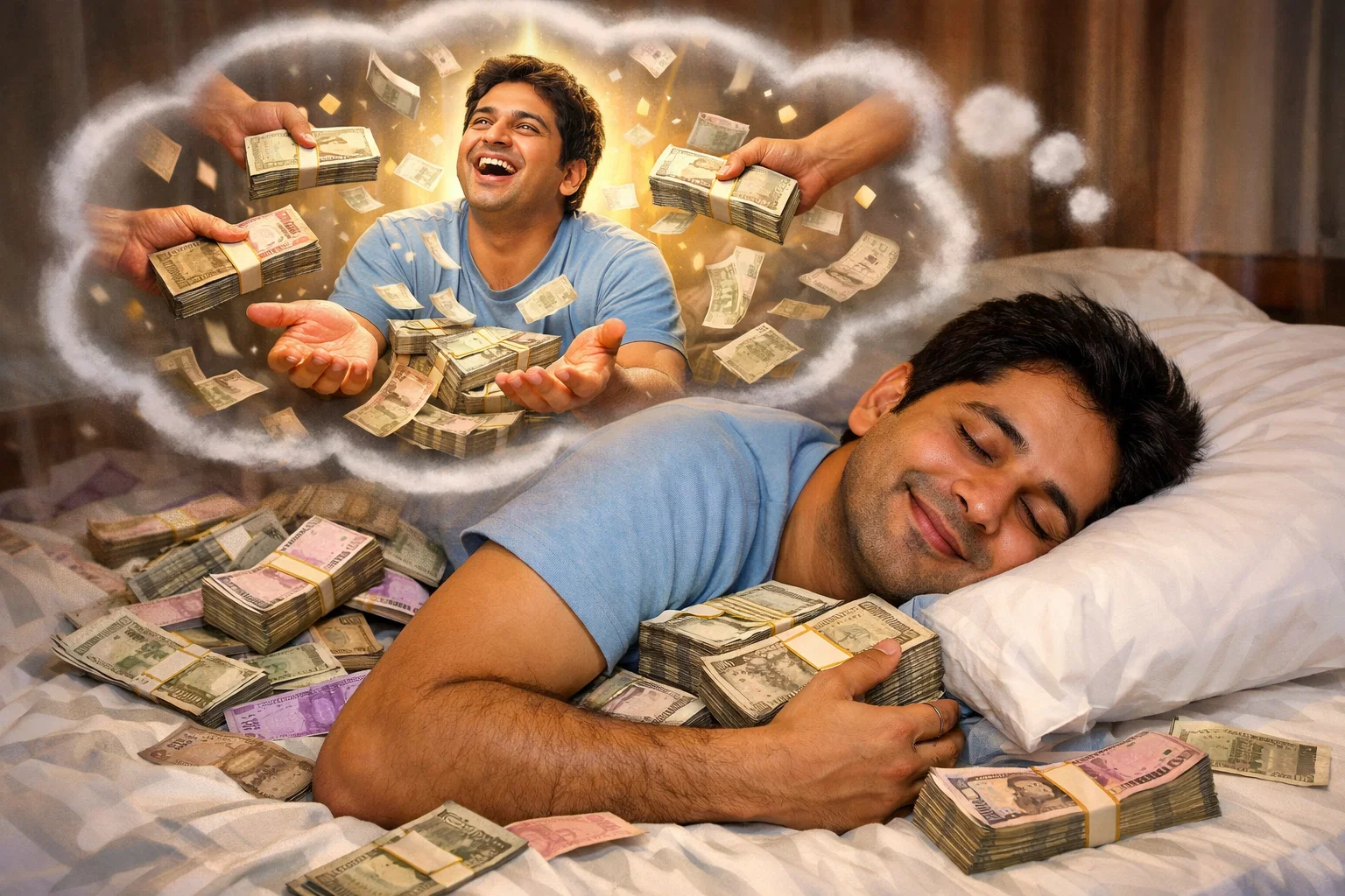 sapne me paise milna