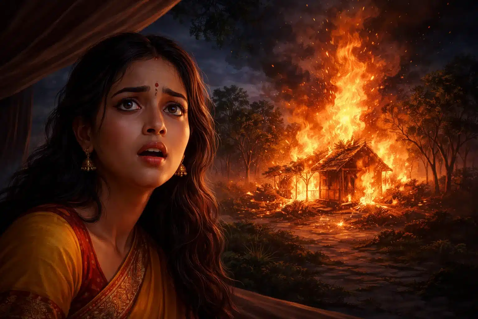 sapne me aag jalte dekhna | सपने में आग जलते देखना : अर्थ, संकेत और आध्यात्मिक संदेश