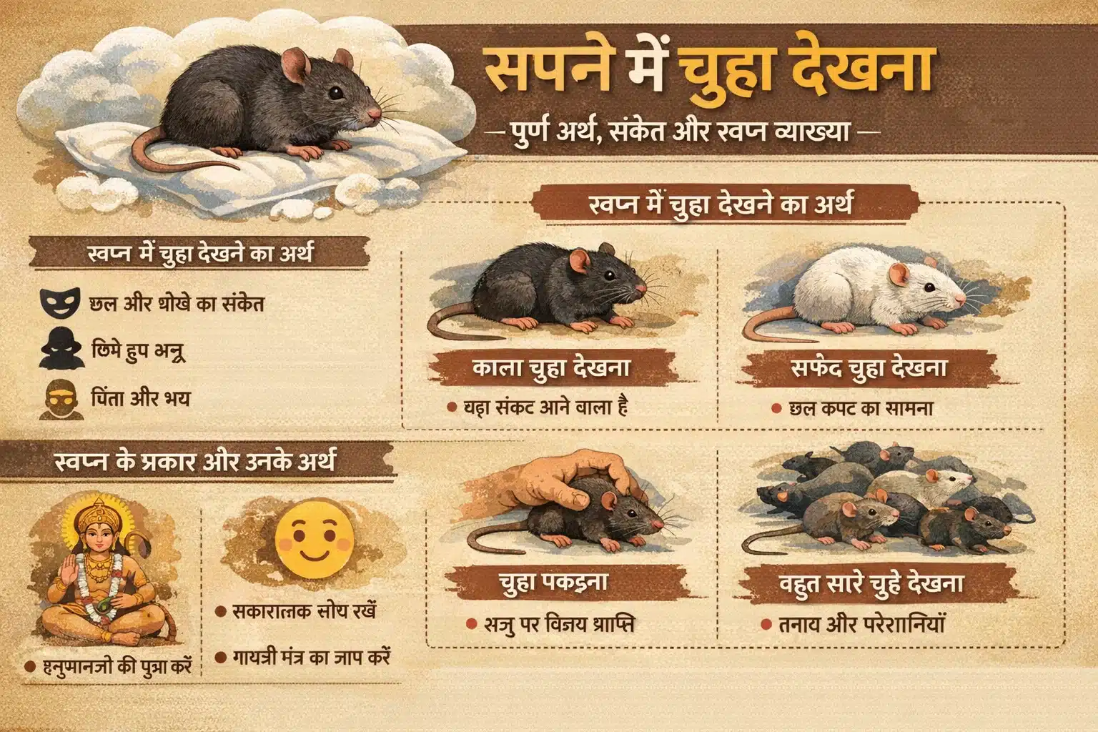 सपने में चूहा देखना